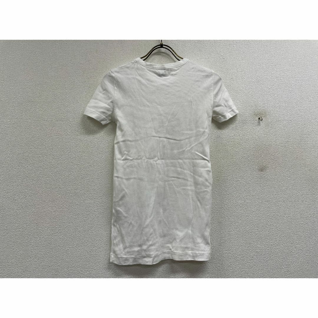 PETIT BATEAU(プチバトー)のプチバトークルーネック半袖ＴシャツL’ICONIQUE白A23415C レディースのトップス(Tシャツ(半袖/袖なし))の商品写真