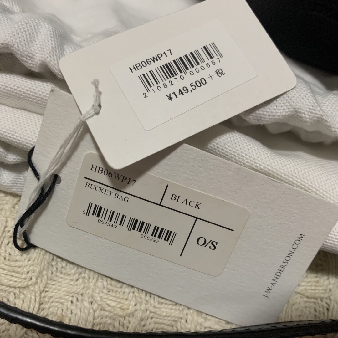 J.W.ANDERSON - 【新品】J.W.ANDERSON バケットバッグ バケツバッグ 黒