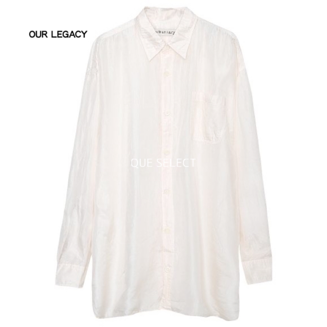 新品未使用　23SS OUR LEGACY SILK SHIRT