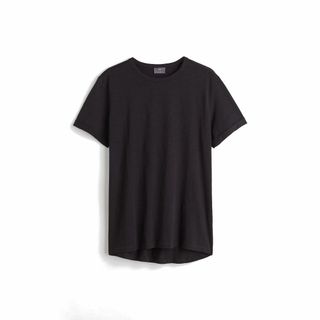 エイチアンドエム(H&M)のH&M レギュラーフィット ターンスリーブ ラウンドカットTシャツ XLサイズ(Tシャツ/カットソー(半袖/袖なし))