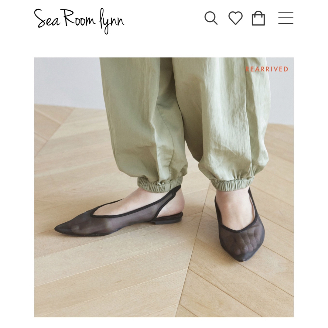 SeaRoomlynn(シールームリン)のTULLEバックストラップミュール レディースの靴/シューズ(ミュール)の商品写真