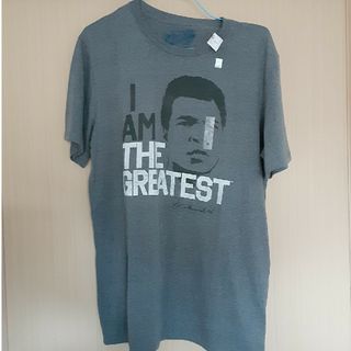 オールドネイビー(Old Navy)のモハメド・アリ　Tシャツ　グレー　オールドネイビー　未使用(Tシャツ/カットソー(半袖/袖なし))