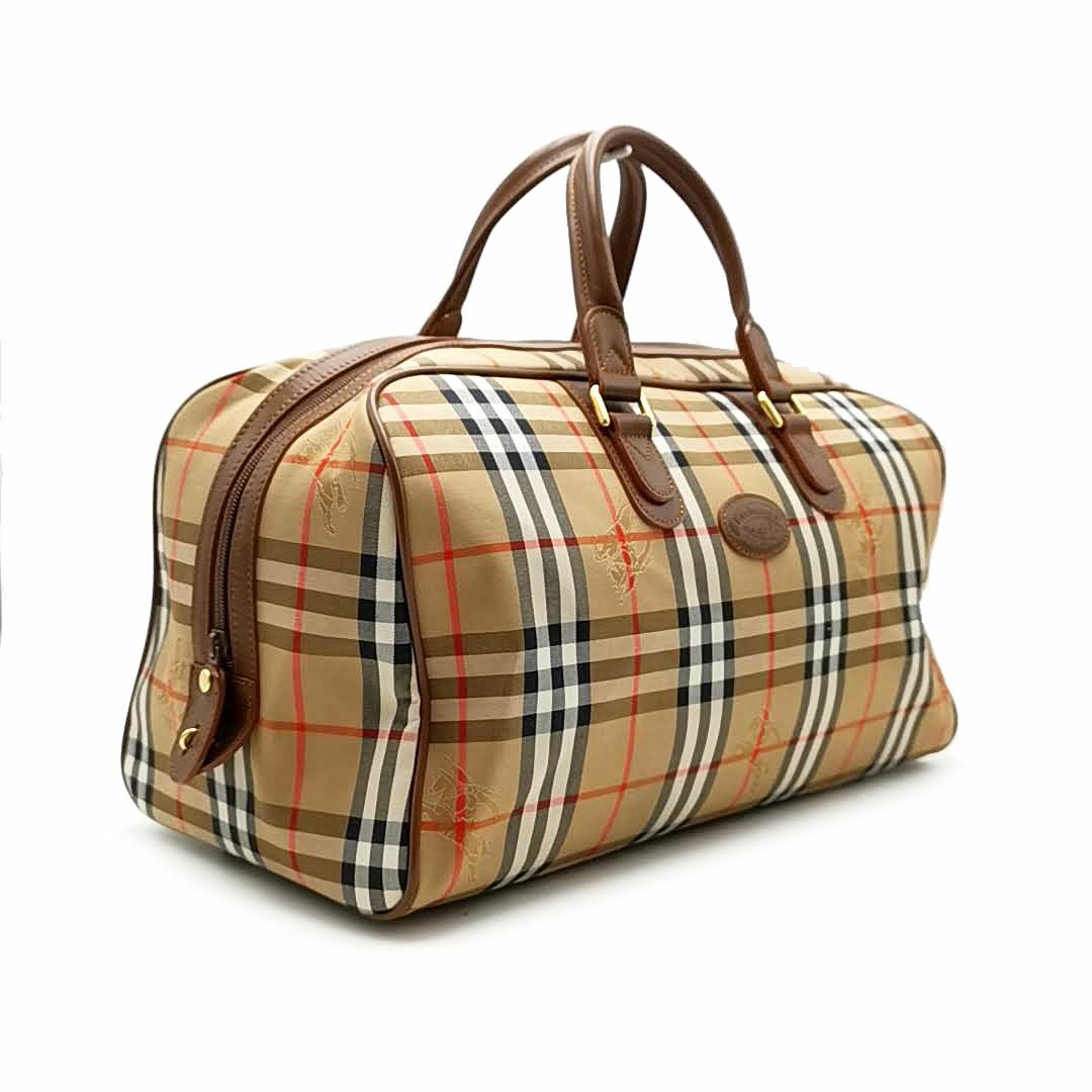 BURBERRY(バーバリー)の美品 バーバリー ボストンバッグ シャドーホース 03-23072405 メンズのバッグ(ボストンバッグ)の商品写真