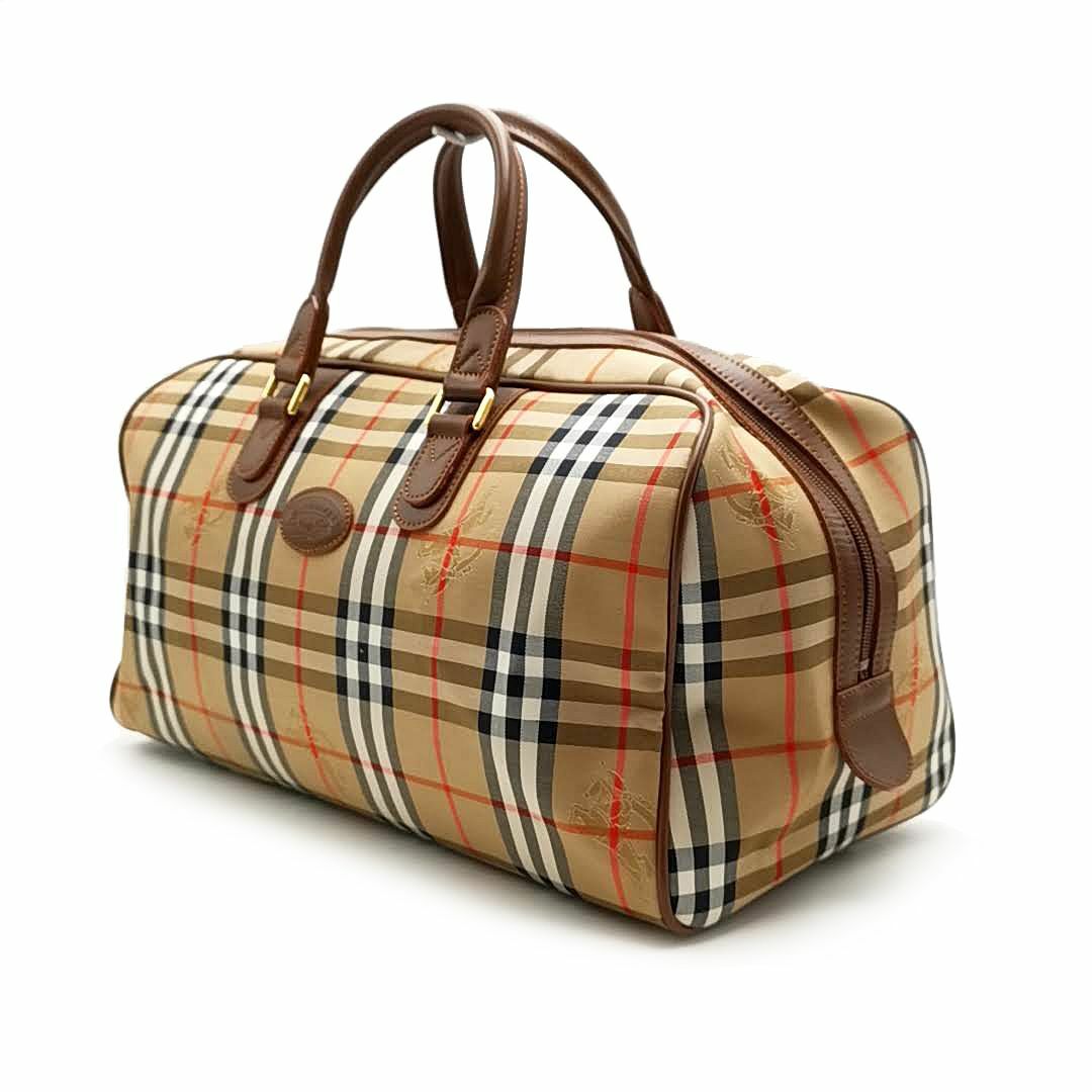 BURBERRY(バーバリー)の美品 バーバリー ボストンバッグ シャドーホース 03-23072405 メンズのバッグ(ボストンバッグ)の商品写真