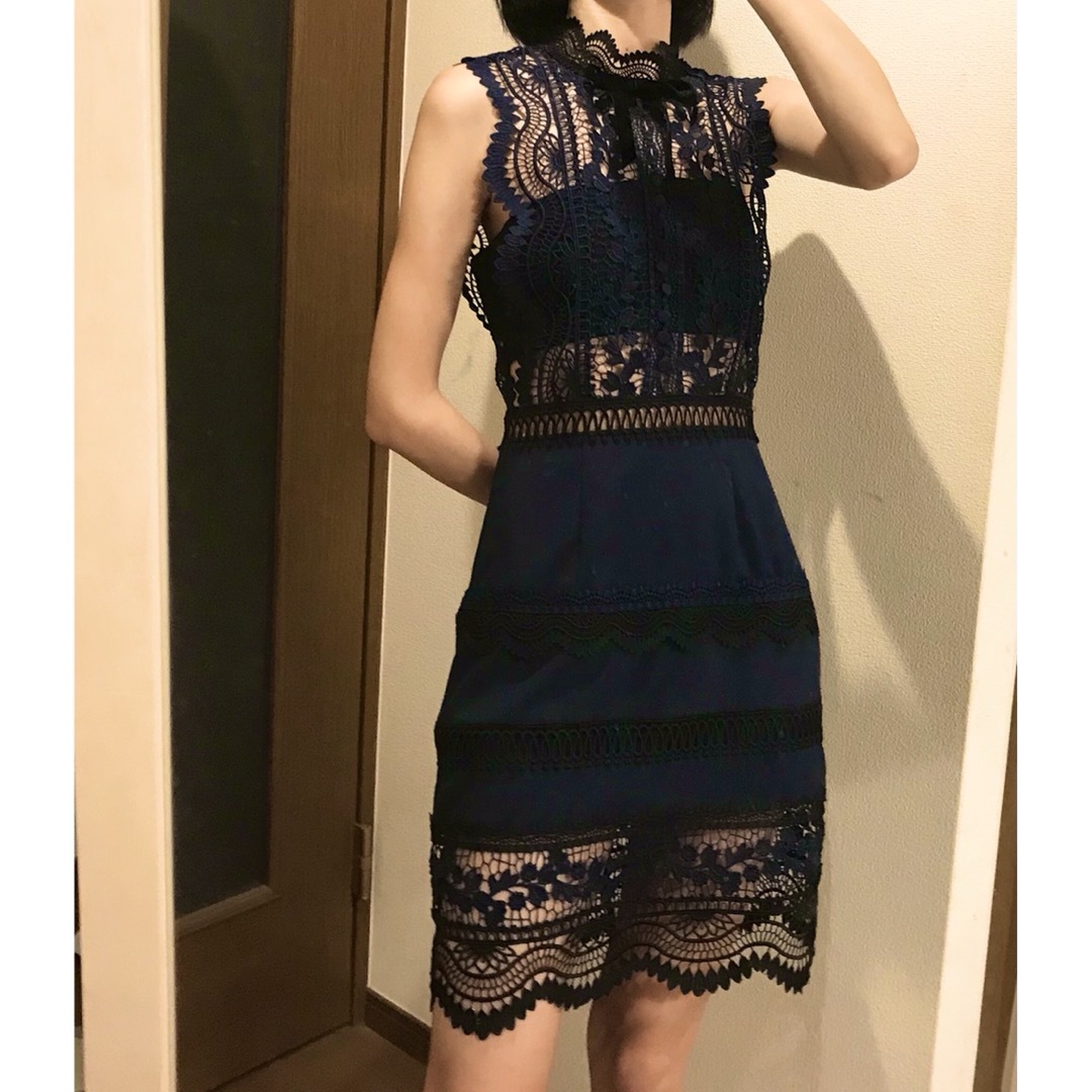 3000円オフ値下げTADASHI SHOJI 綺麗めワンピース