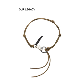 23SS OUR LEGACY LADON LEATHER NECKLACE (ネックレス)
