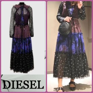 ♡新品・半額以下♡DIESEL デニムワンピース　サイズ:L