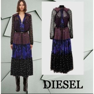 ♡新品・半額以下♡DIESEL デニムワンピース　サイズ:L