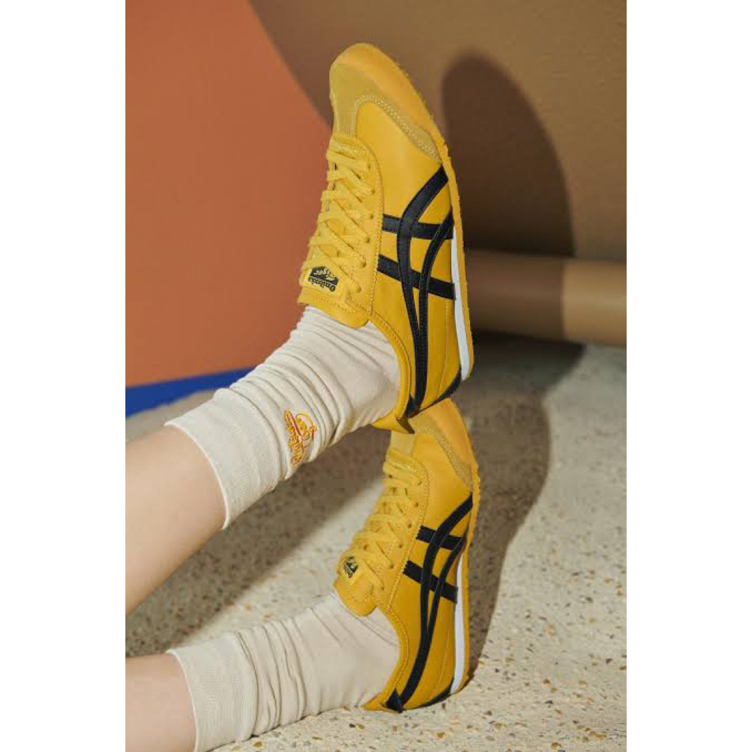 Onitsuka Tiger - オニツカタイガー イエローの通販 by yukan ...