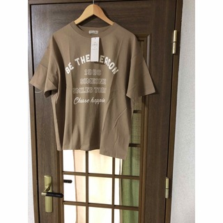 サマンサモスモス(SM2)の新品　サマンサモスモス　sm2  ロゴプリントtシャツ(Tシャツ(半袖/袖なし))