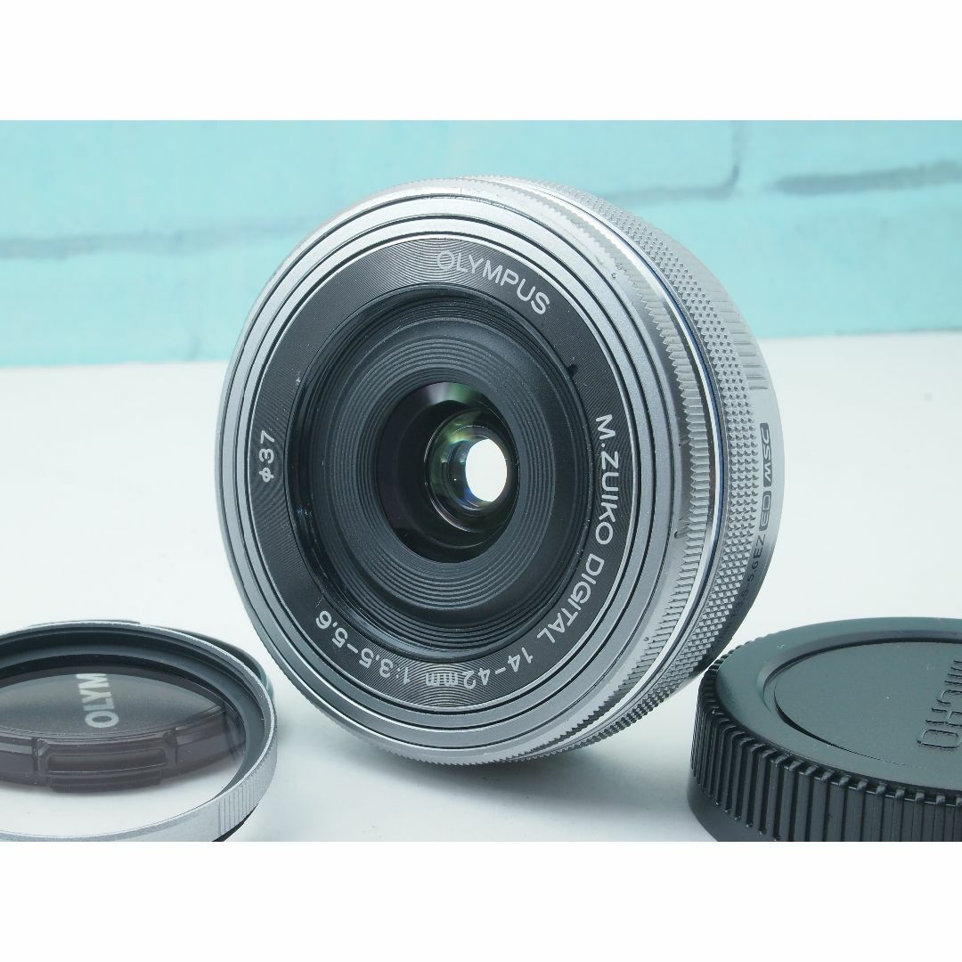 OLYMPUS - ❤️OLYMPUS パンケーキズームレンズ❤️14-42mm EZ❤️L9981