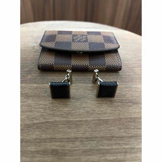 ルイヴィトン(LOUIS VUITTON)のLOUIS VUITTON ルイヴィトン カフスボタン ダミエ(カフリンクス)