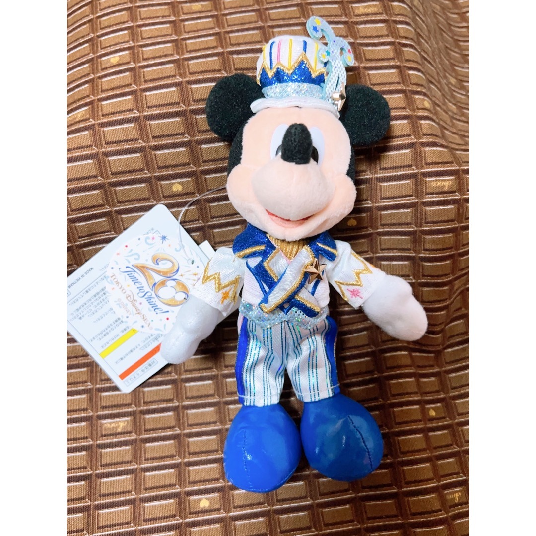 Disney - ディズニーシー 20周年 ミッキー ぬいぐるみバッジ Disney - ディズニーシー 20周年 ミッキー ぬいぐるみバッジ