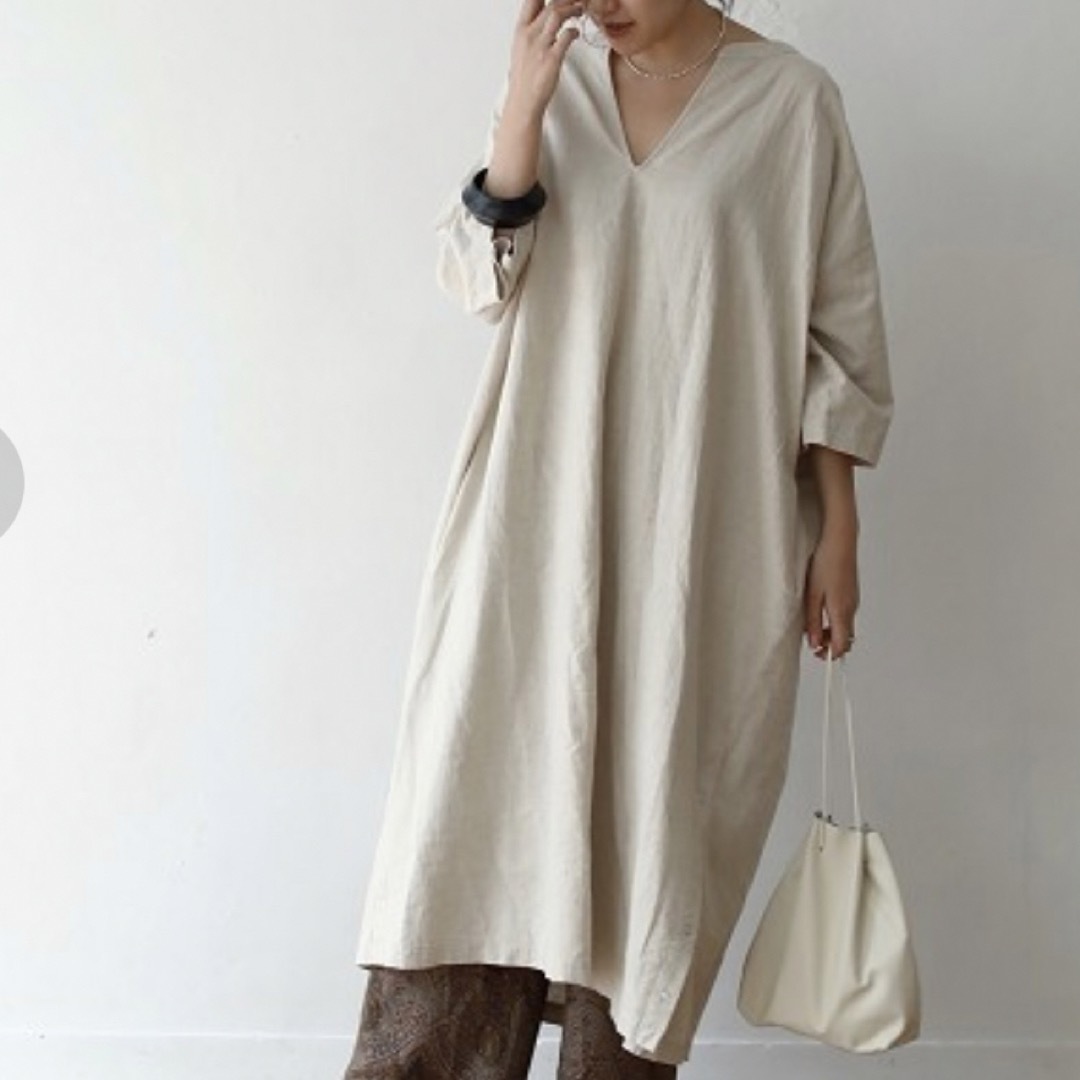 todayful Linen Caftan Dressリネンカフタンドレスワンピワンピース