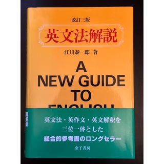 英文法解説 未使用(語学/参考書)