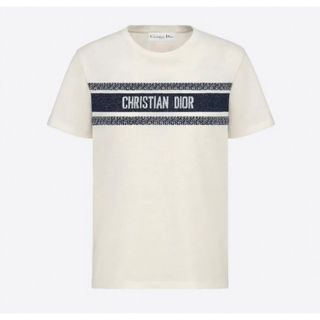 クリスチャンディオール(Christian Dior)のDIOR コットンジャージー Tシャツ Sサイズ(Tシャツ(半袖/袖なし))