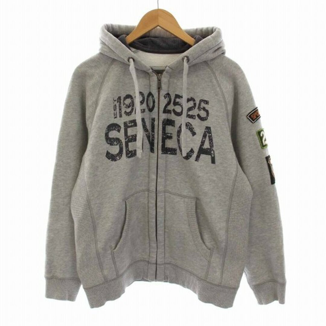 EDDIE BAUER SENECA 2525 パーカー スウェット M グレー