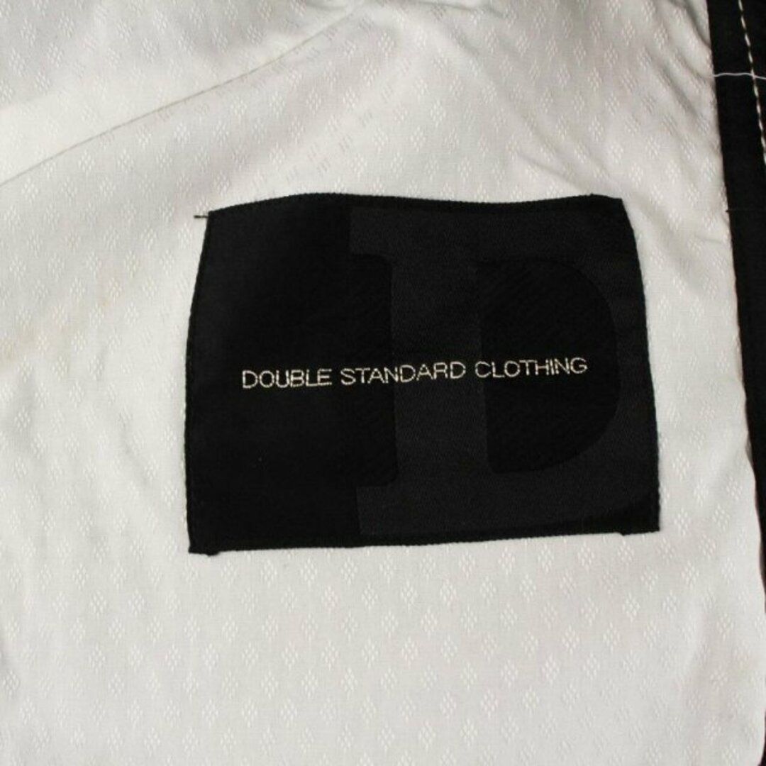 DOUBLE STANDARD CLOTHING(ダブルスタンダードクロージング)のDOUBLE STANDARD CLOTHING ノーカラージャケット 黒 レディースのジャケット/アウター(その他)の商品写真