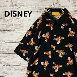 最終価格！Disney ディズニー　アロハシャツ　開襟シャツ　ハーフパンツ