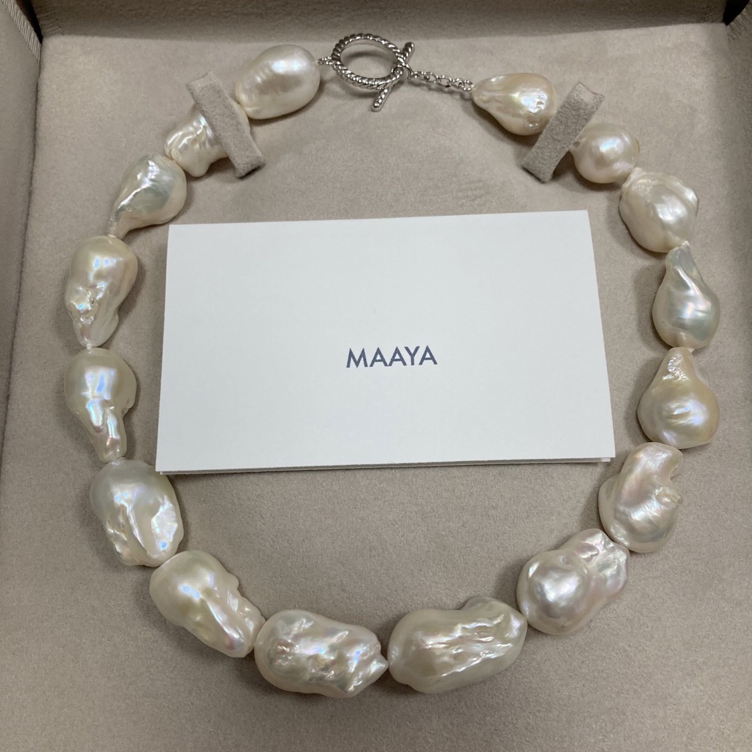 TASAKI(タサキ)の極美品 MAAYA マーヤパール バロックパールネックレス DELFINA レディースのアクセサリー(ネックレス)の商品写真