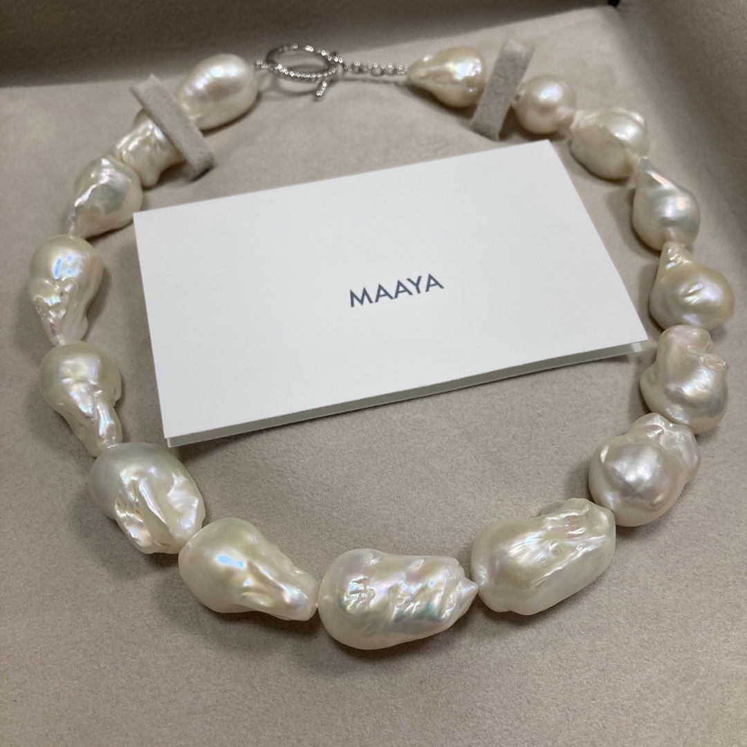 TASAKI(タサキ)の極美品 MAAYA マーヤパール バロックパールネックレス DELFINA レディースのアクセサリー(ネックレス)の商品写真