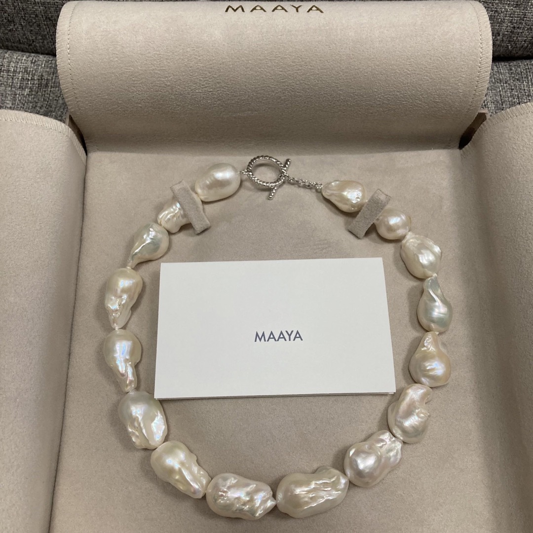 TASAKI(タサキ)の極美品 MAAYA マーヤパール バロックパールネックレス DELFINA レディースのアクセサリー(ネックレス)の商品写真