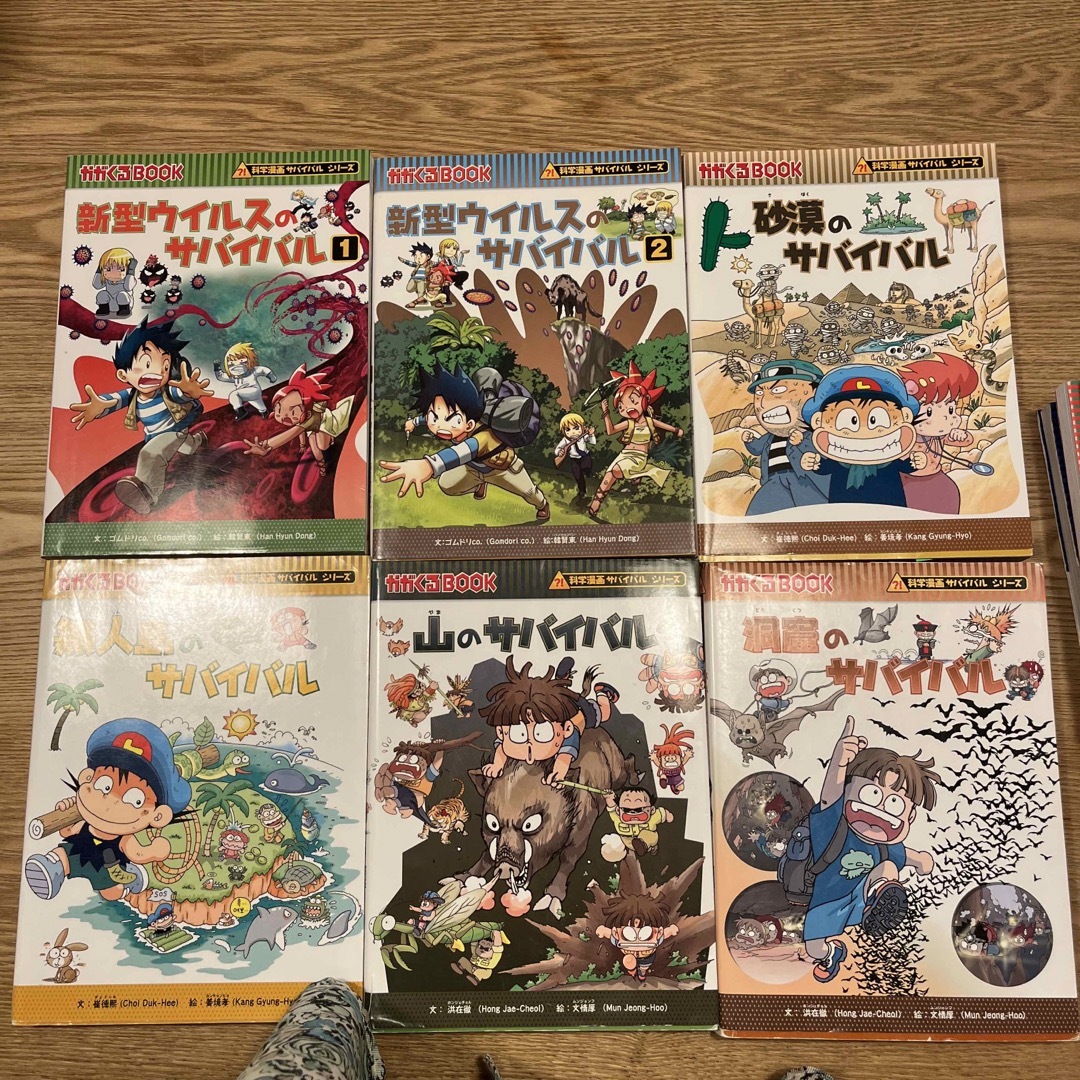 朝日新聞出版(アサヒシンブンシュッパン)のhiro様専用です。サバイバルシリーズ　21冊 エンタメ/ホビーの本(絵本/児童書)の商品写真