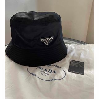 プラダ(PRADA)のPRADA プラダ  リナイロン バケットハット re-nylon バケハ M(ハット)