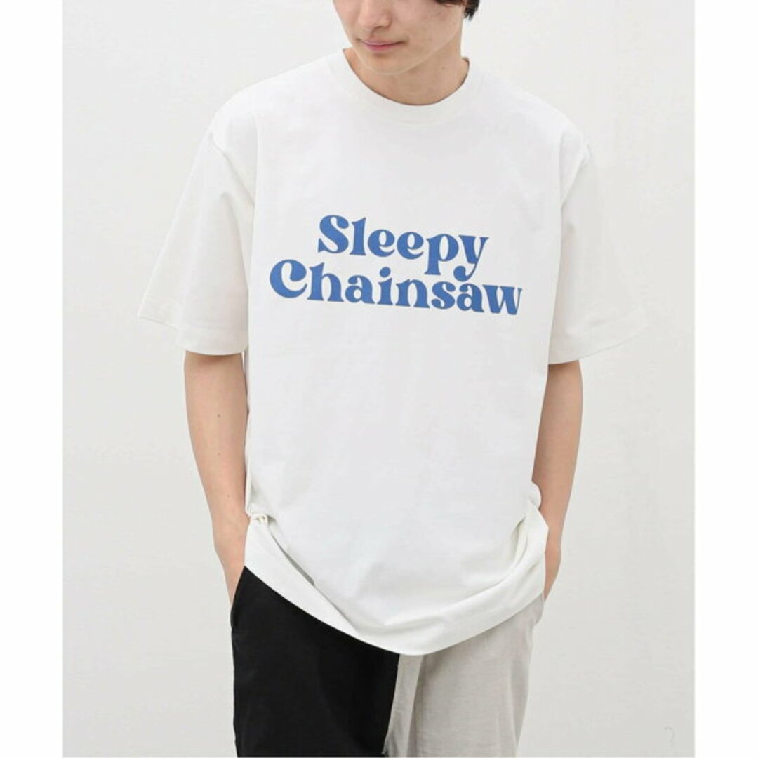 B.C STOCK(ベーセーストック)の【ホワイト】オーガニックコットン 半袖ロゴTシャツ メンズのトップス(Tシャツ/カットソー(半袖/袖なし))の商品写真