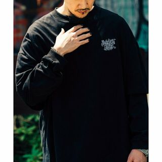 サブサエティ(Subciety)の【BLACK】FAKE LAYRED TEE(その他)