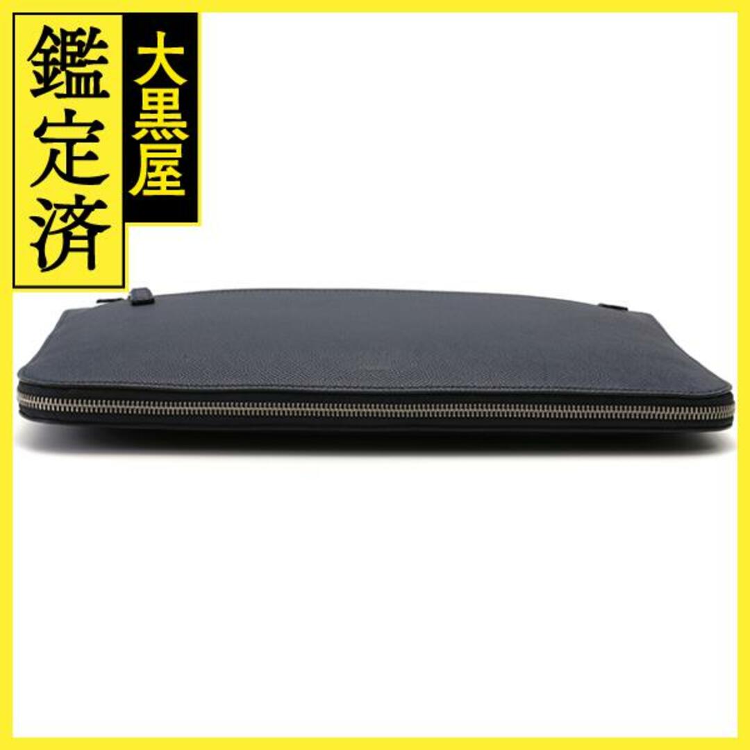 Dunhill - ダンヒル セカンドバッグ パソコンケース レザー ネイビー