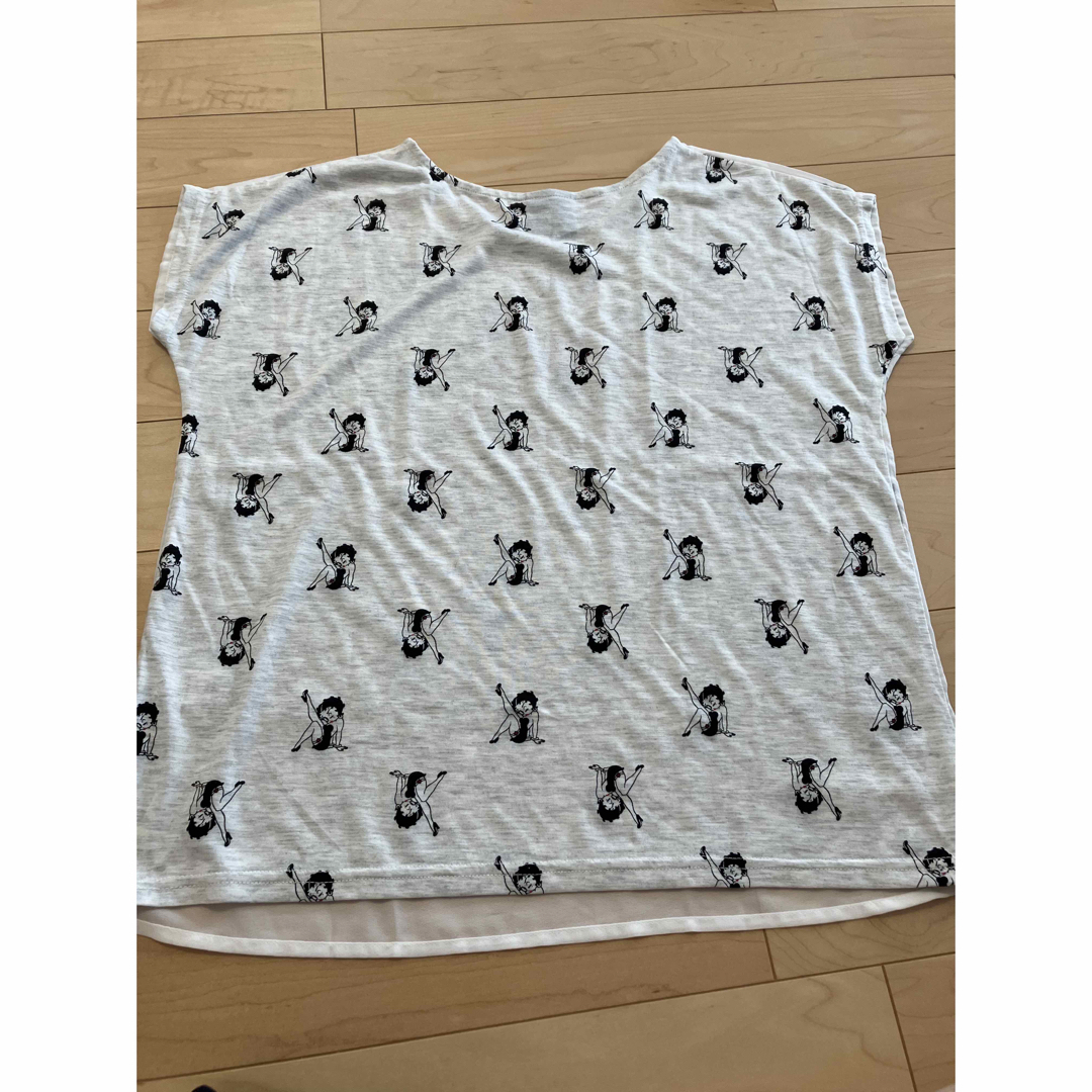 Betty Boop(ベティブープ)のカットソー（L）betty boop × StrangeHeaven メンズのトップス(Tシャツ/カットソー(半袖/袖なし))の商品写真