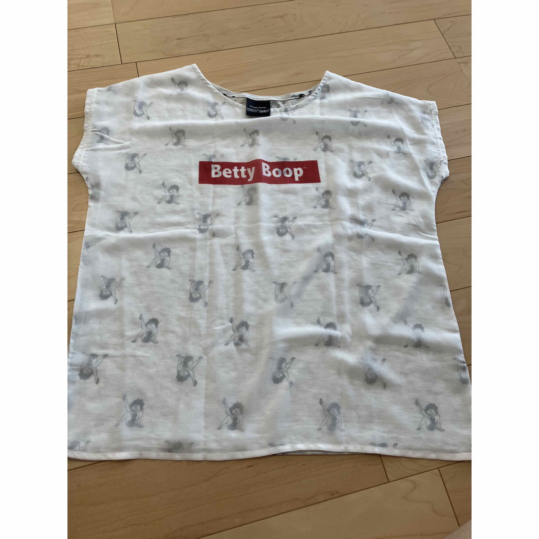 Betty Boop(ベティブープ)のカットソー（L）betty boop × StrangeHeaven メンズのトップス(Tシャツ/カットソー(半袖/袖なし))の商品写真