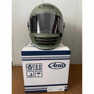 Araiヘルメット ラパイドネオ オーバーランド・オリーブカーキ 59