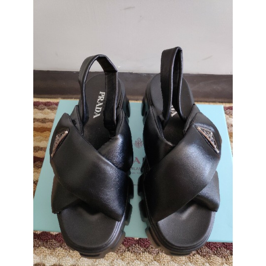 箱付き PRADA プラダ サンダル レディース 美品35 - agedor.ma