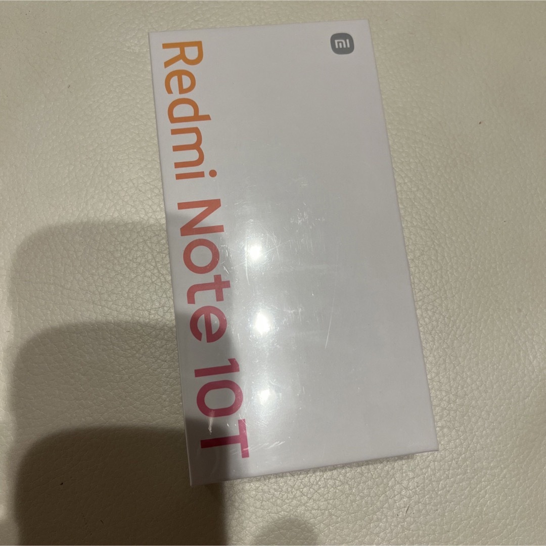 新品未開封Redmi Note 10T 先程自宅に届いたばかりです①スマホ/家電/カメラ