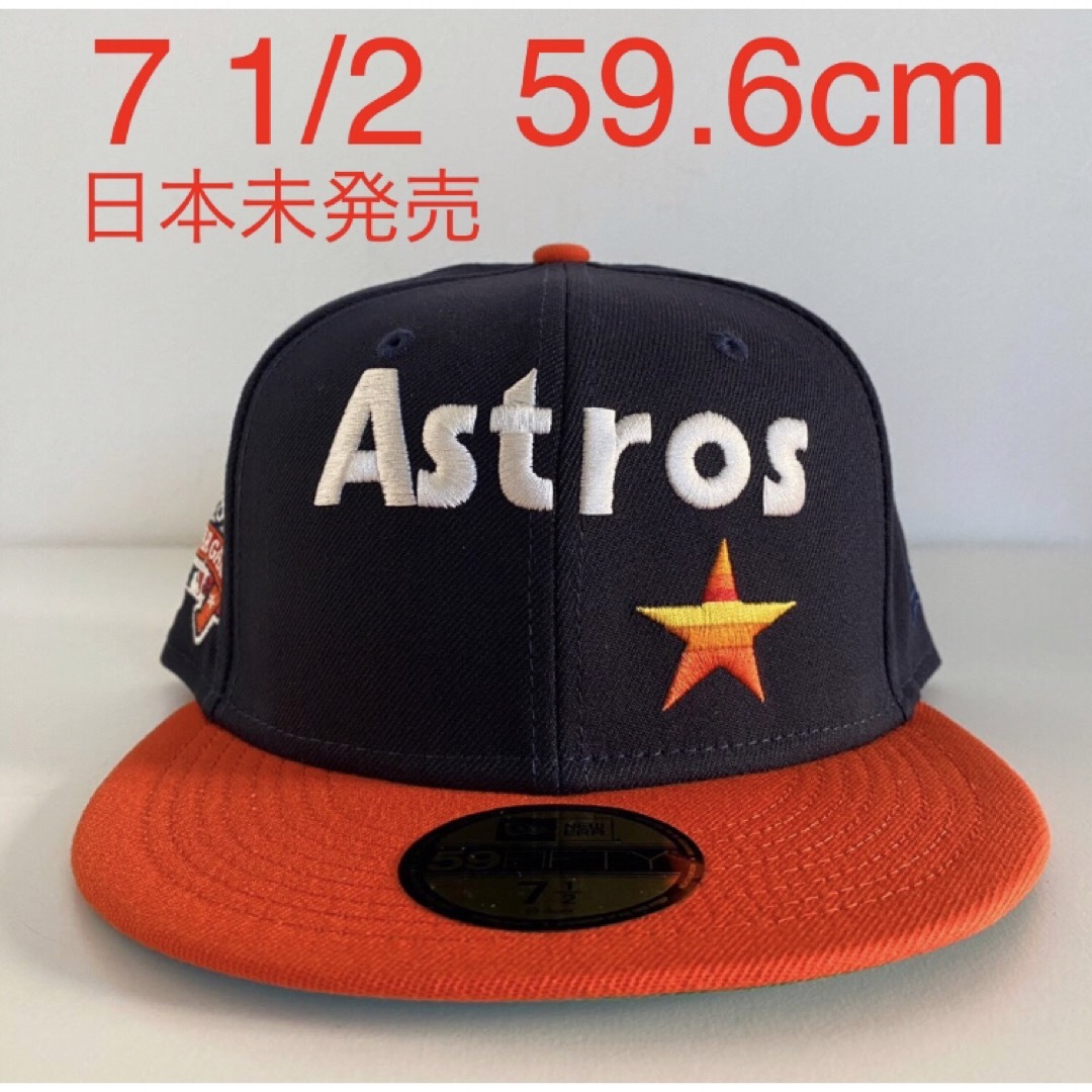 NEW ERA(ニューエラー)のNew Era Cap 1/2 ツバ裏グリーン ニューエラ アストロズ キャップ メンズの帽子(キャップ)の商品写真