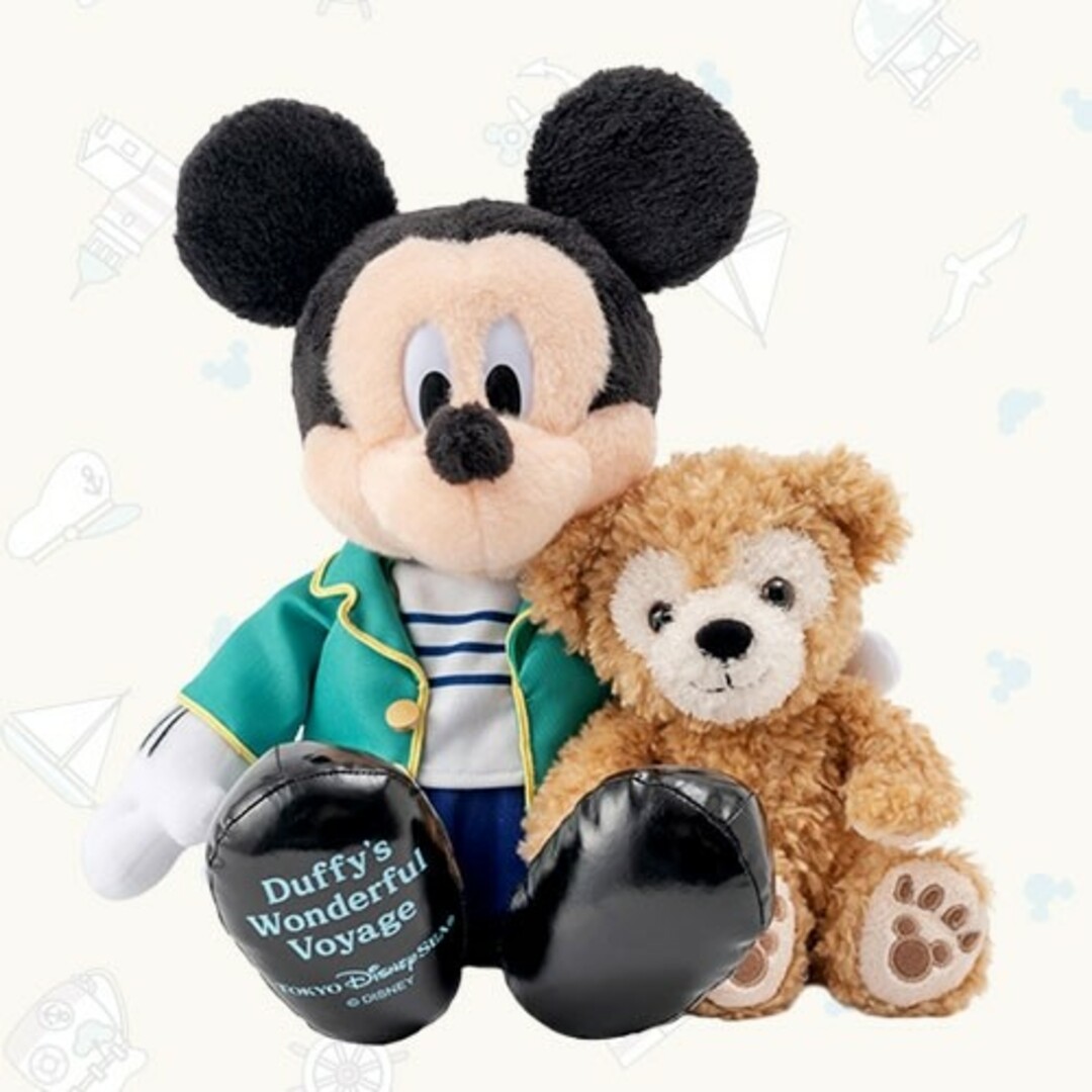 ディズニーシー園内限定・正規品・完売品⭐最新作★ダッフィー　ミッキー　ぬいぐるみ