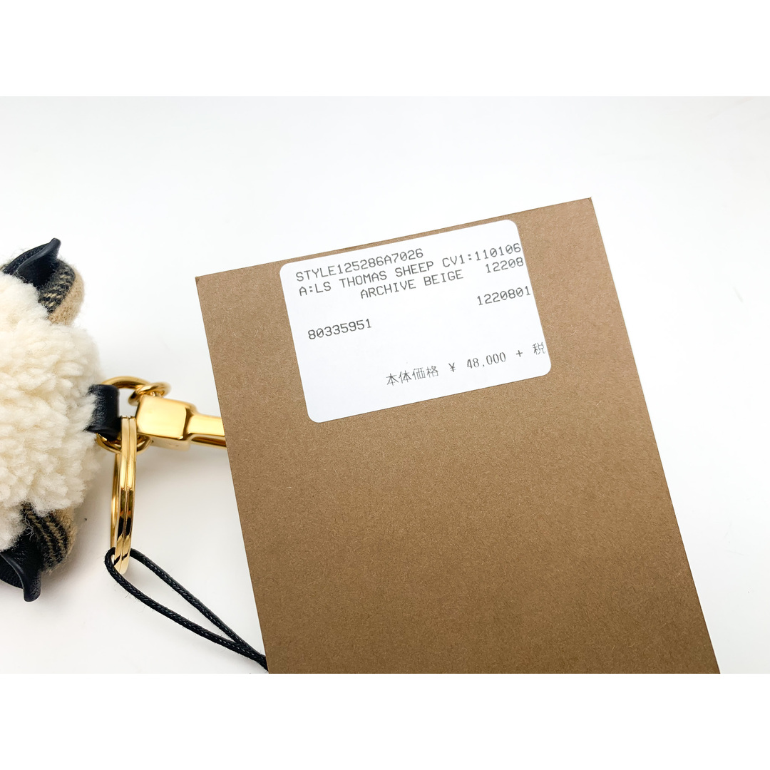 BURBERRY - バーバリー トーマスシープ ベア バックチャームの通販 by