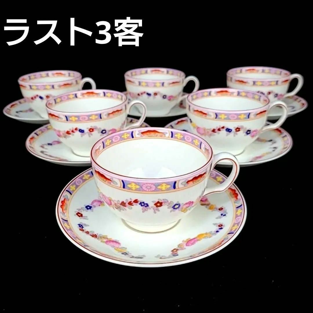 純正取扱店 良品 ◇ ミントン ミントンローズ カップu0026ソーサー 3客