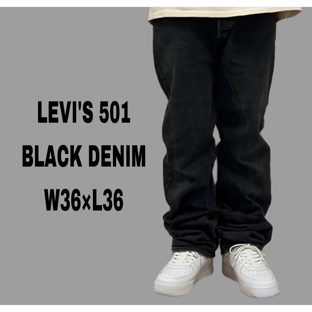 Levi's リーバイス501  黒　BLACK股31