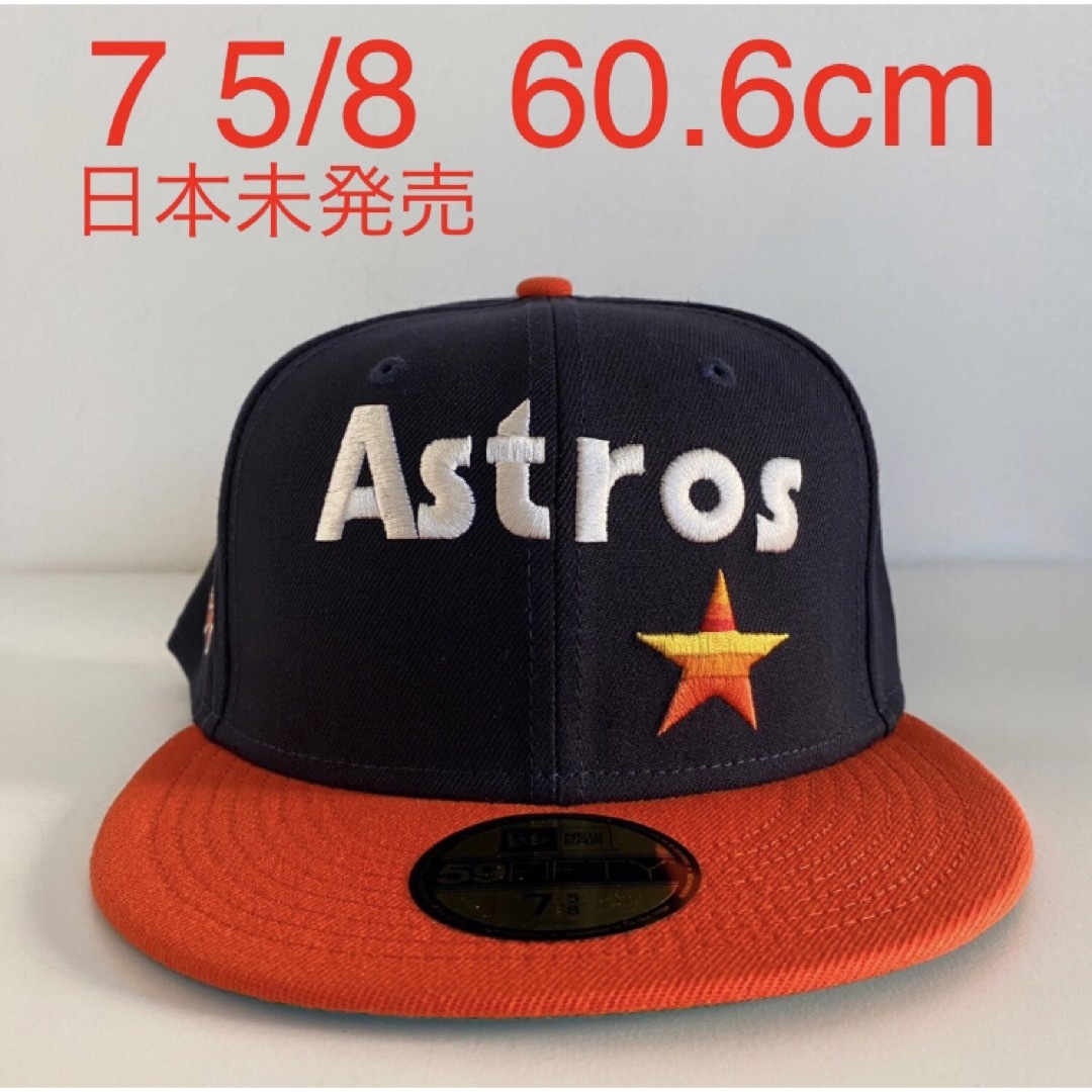 NEW ERA(ニューエラー)のNew Era Cap 5/8 ツバ裏グリーン ニューエラ アストロズ キャップ メンズの帽子(キャップ)の商品写真