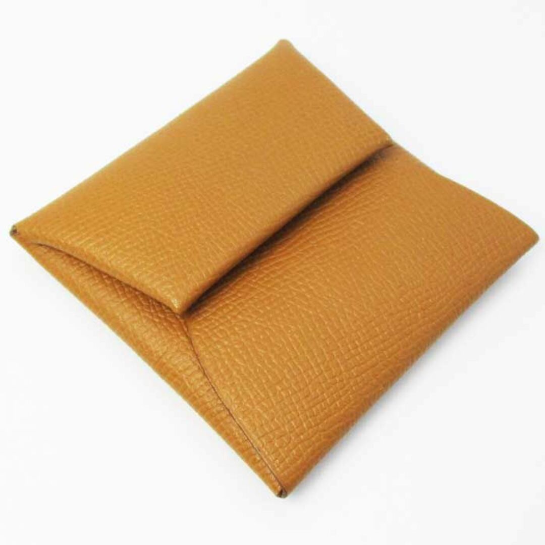 HERMES バスティア コインケース 小銭入れ エプソン ブラウン X刻印