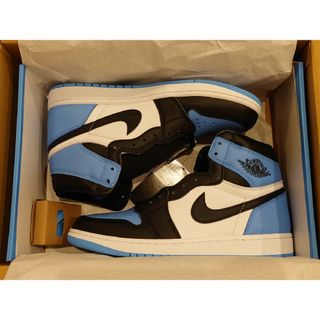 ジョーダン(Jordan Brand（NIKE）)のNIKE AIR JORDAN 1 RETRO HIGH OG UNC TOE(スニーカー)