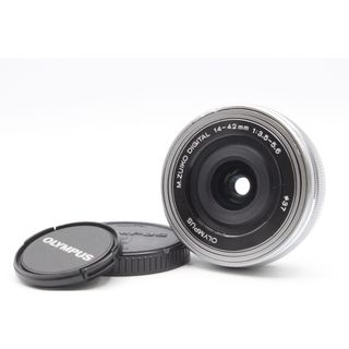 オリンパス(OLYMPUS)の傷小の極上美品❣️OLYMPUS M.ZUIKO 14-42mm EZレンズ(レンズ(ズーム))