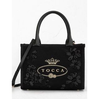 トッカ(TOCCA)の新品　toccaトッカ　トートバッグ　ショルダーバック　ブラック(ショルダーバッグ)