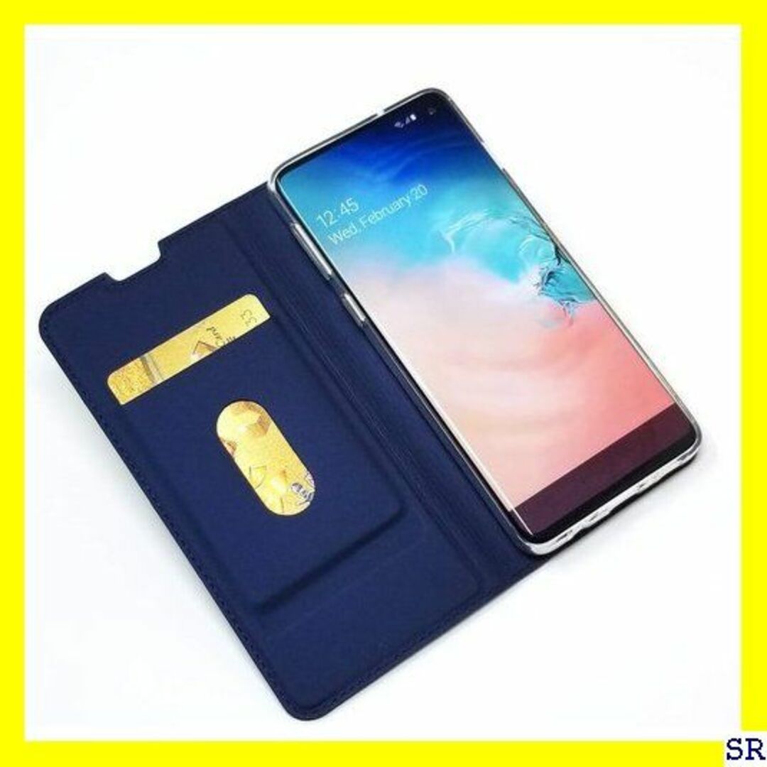 ４ AQUOS R3 ケース 手帳型 SH-04L doo 薄型 ブルー 112 スマホ/家電/カメラのスマホアクセサリー(モバイルケース/カバー)の商品写真