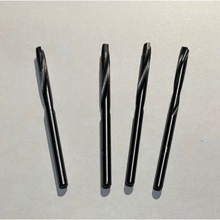 uxcell 超硬合金ツイストドリルビット 4mm メタルドリルカッター(工具/メンテナンス)