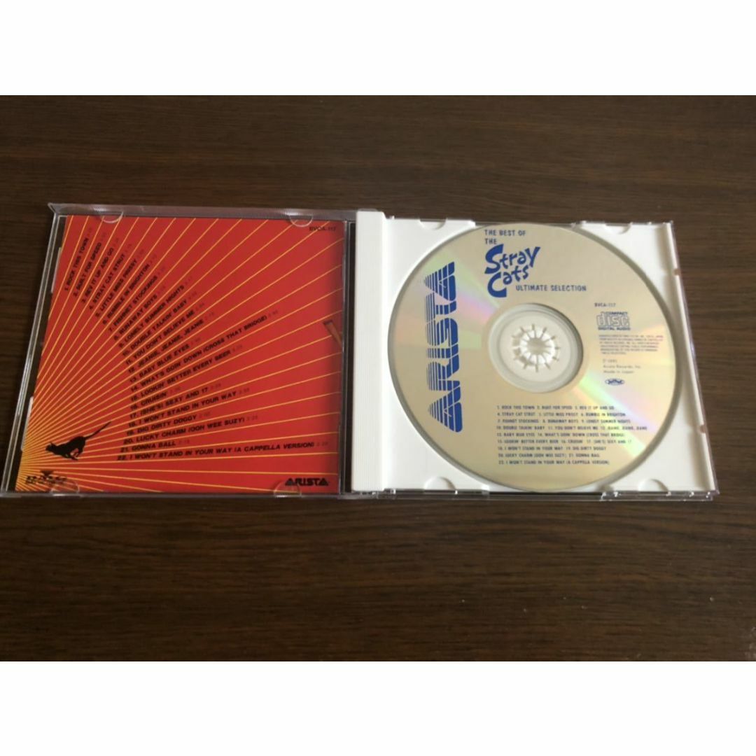 「ベスト・オブ・ストレイ・キャッツ～アルティミット・セレクション」帯付属 エンタメ/ホビーのCD(ポップス/ロック(洋楽))の商品写真