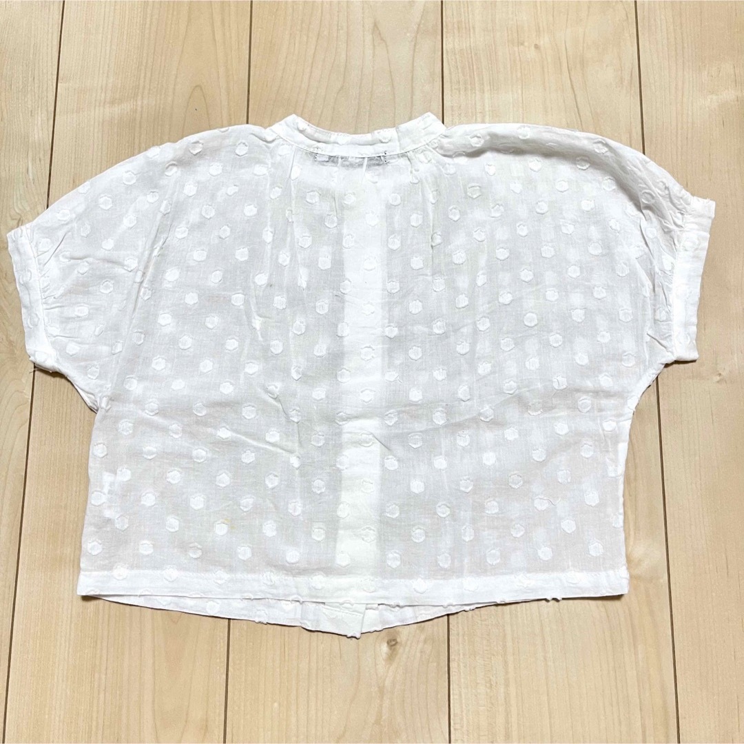 STUDIO MINI(スタジオミニ)の丸高衣料 studio mini トップス ブラウス 90 キッズ/ベビー/マタニティのキッズ服女の子用(90cm~)(Tシャツ/カットソー)の商品写真